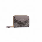 Double Zip Wallet for Women  Textured Wallet |
