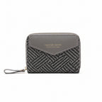 Double Zip Wallet for Women  Textured Wallet |